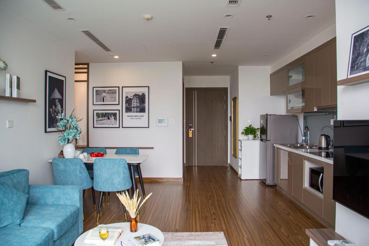 Aspaces Serviced Apartments - Vinhomes West Point Hanoi Esterno foto